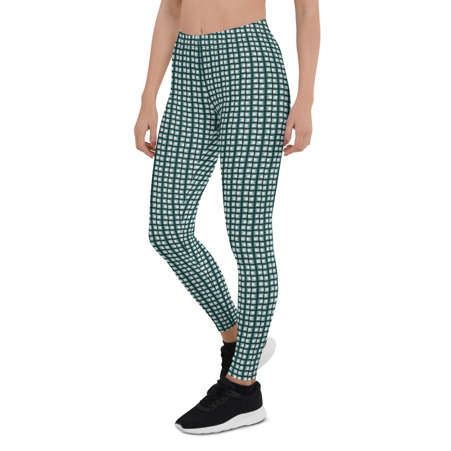 Linear Luxe Activewear Mid-Rise Leggings