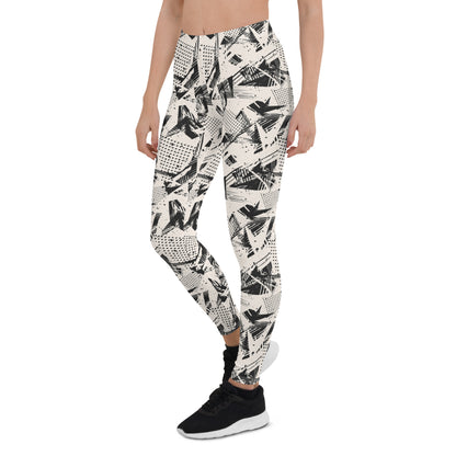 Monochrome Momentum Mid-Rise Leggings