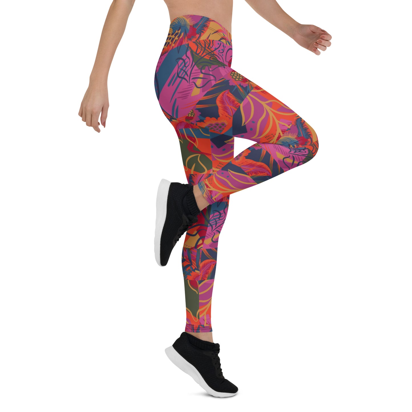 Radiant Rhythm Mid-Rise Leggings