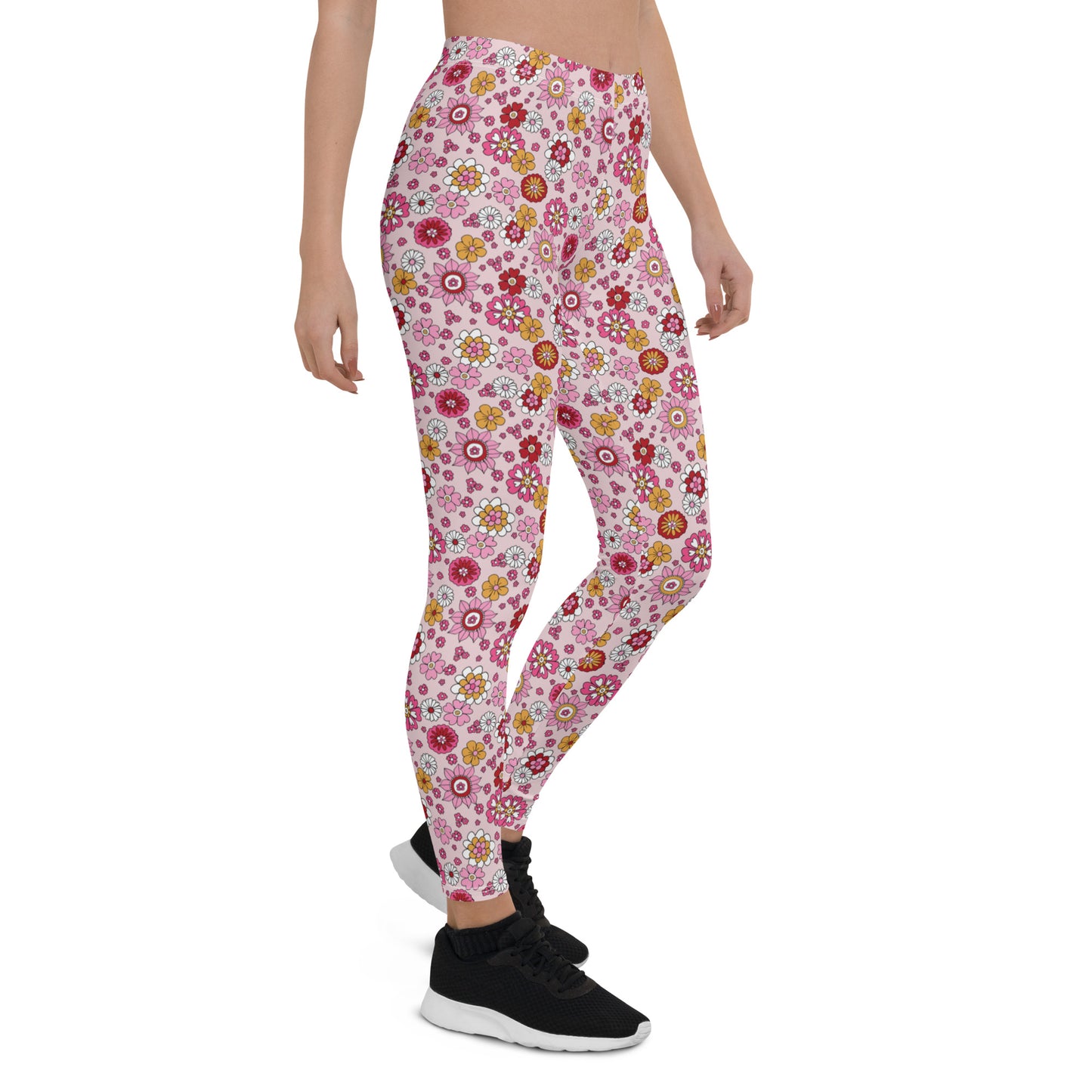 Flora Fantasia Activewear Mid-Rise Leggings