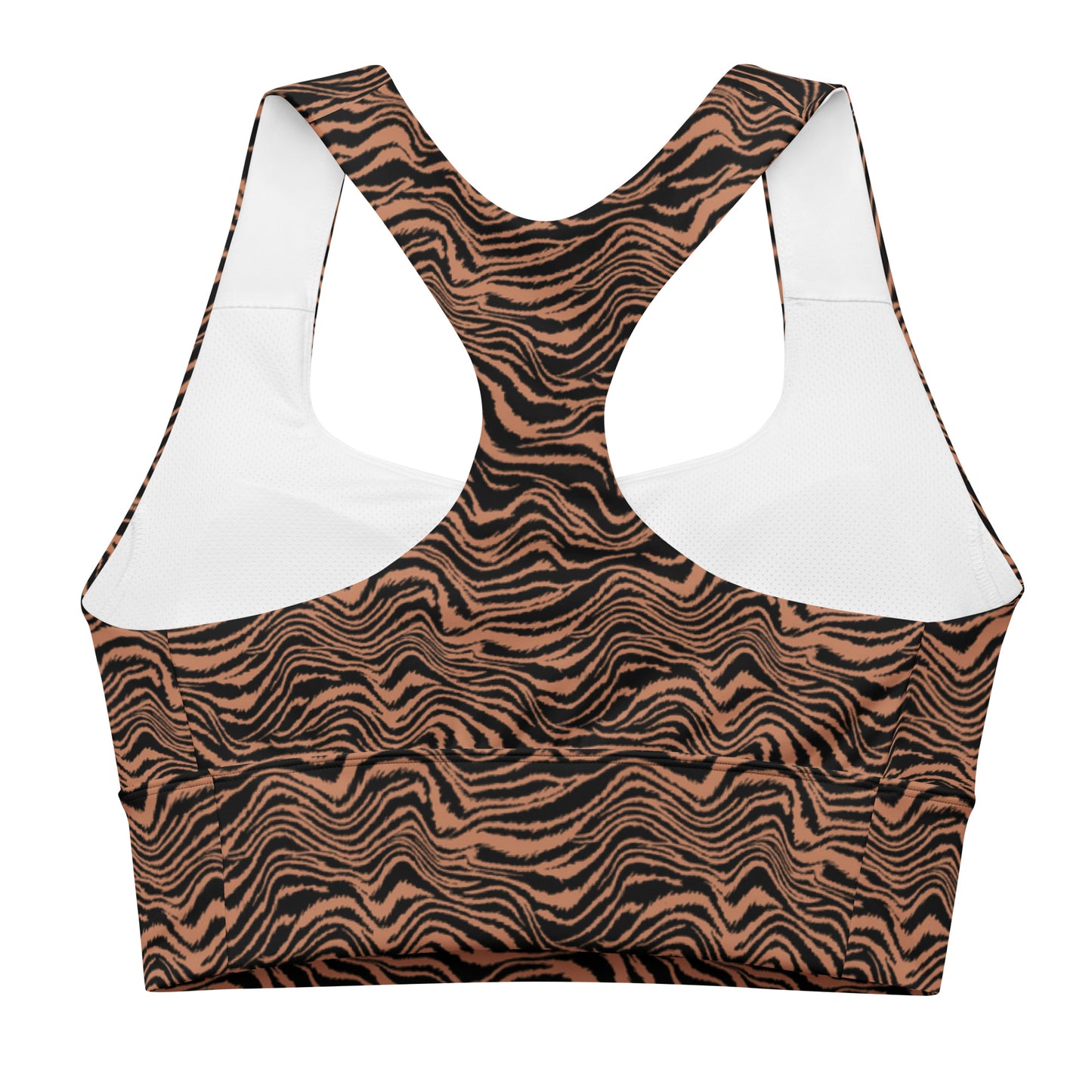 Midnight Safari Longline Sports Bra