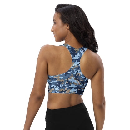 Ultimate Camo Longline Sports Bra