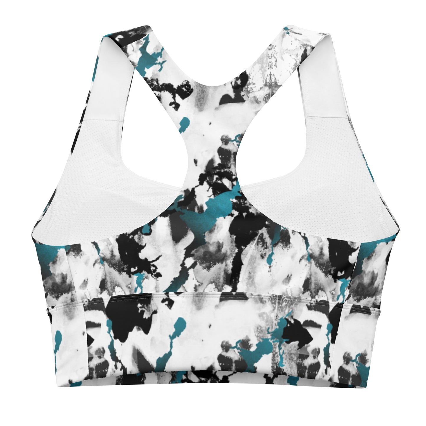 Abstract Aura Longline Sports Bra