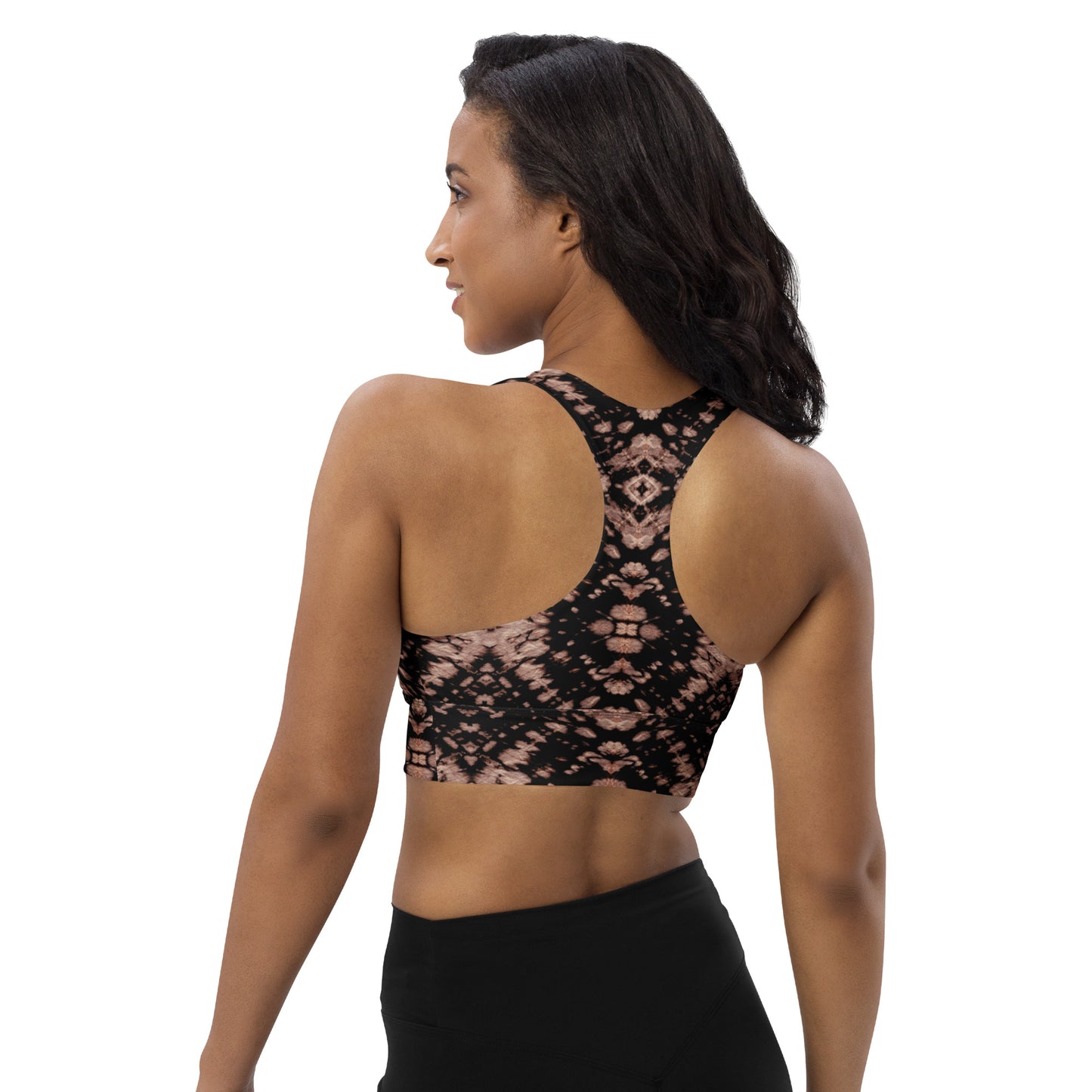 Mystic Mandala Longline Sports Bra