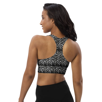 Savage Serenity Longline Sports Bra