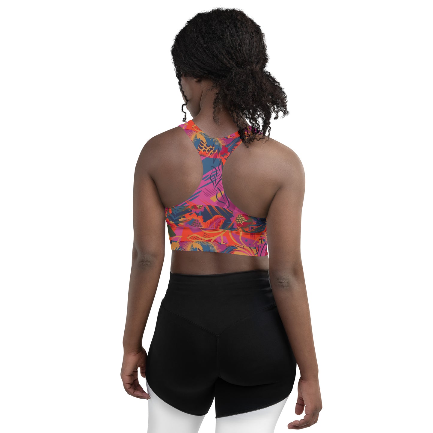 Radiant Rhythm Longline Sports Bra