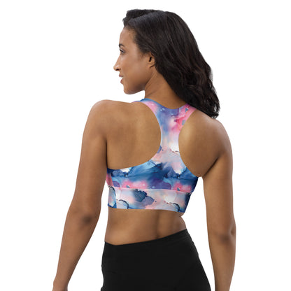 Aquarelle Dream Longline Sports Bra