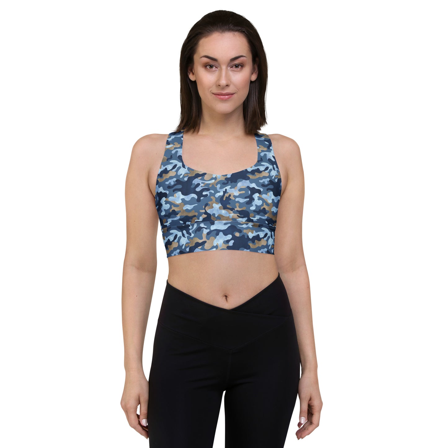 Ultimate Camo Longline Sports Bra