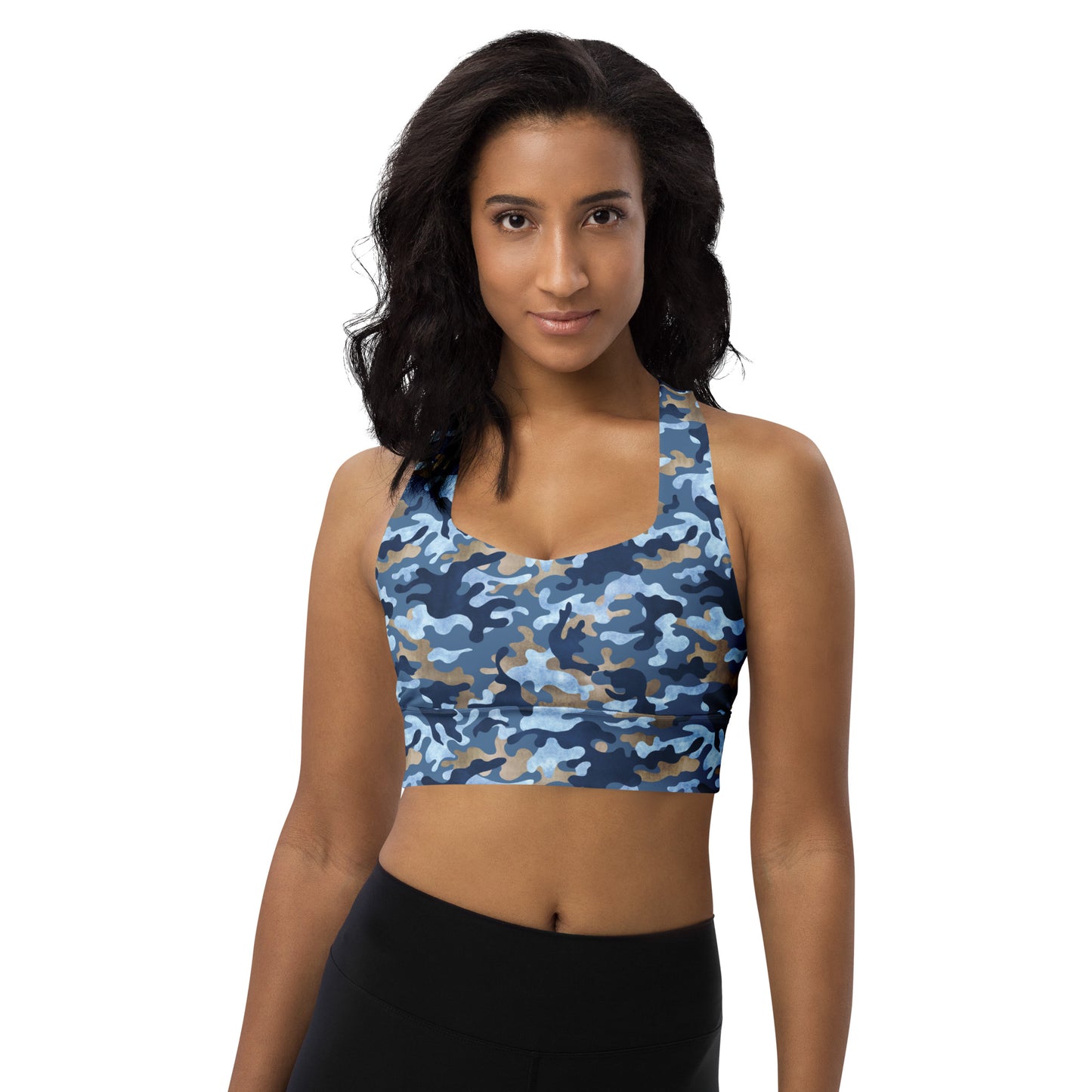 Ultimate Camo Longline Sports Bra