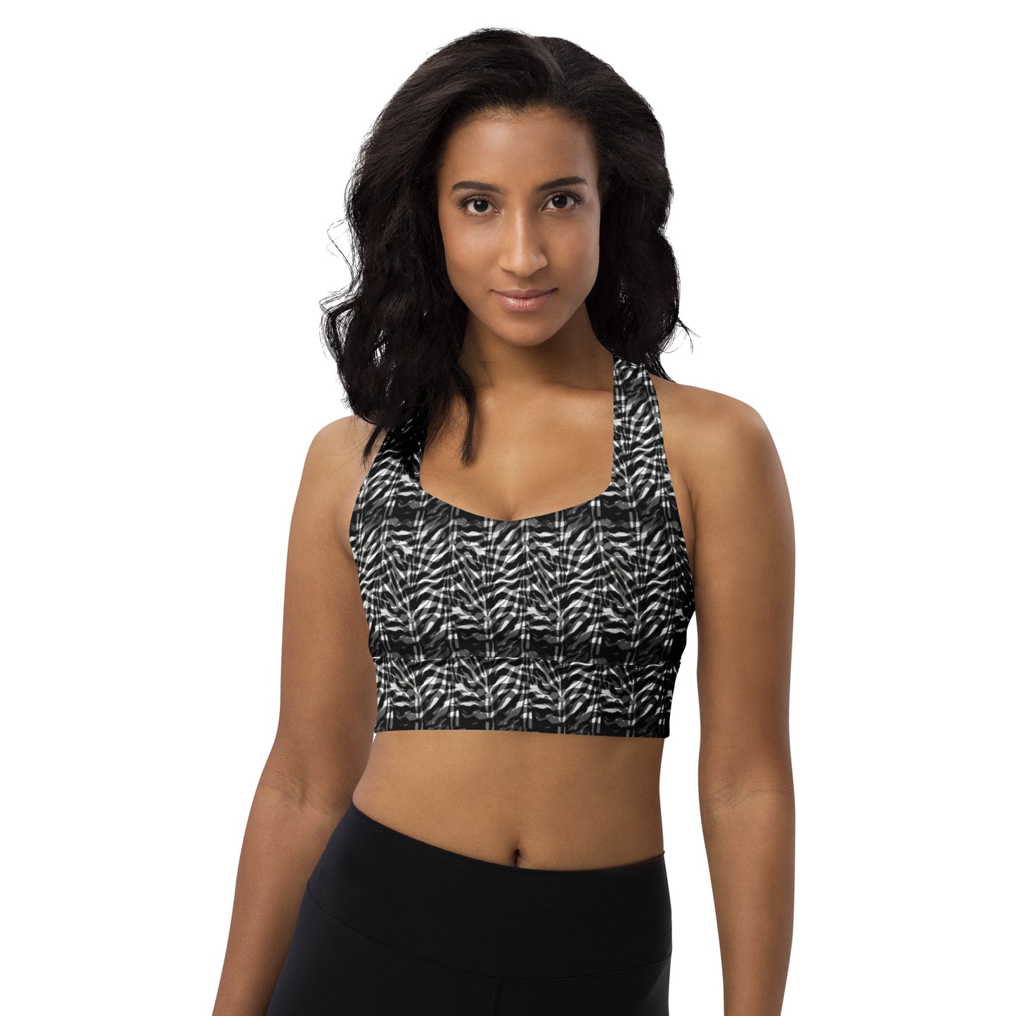 Savage Serenity Longline Sports Bra