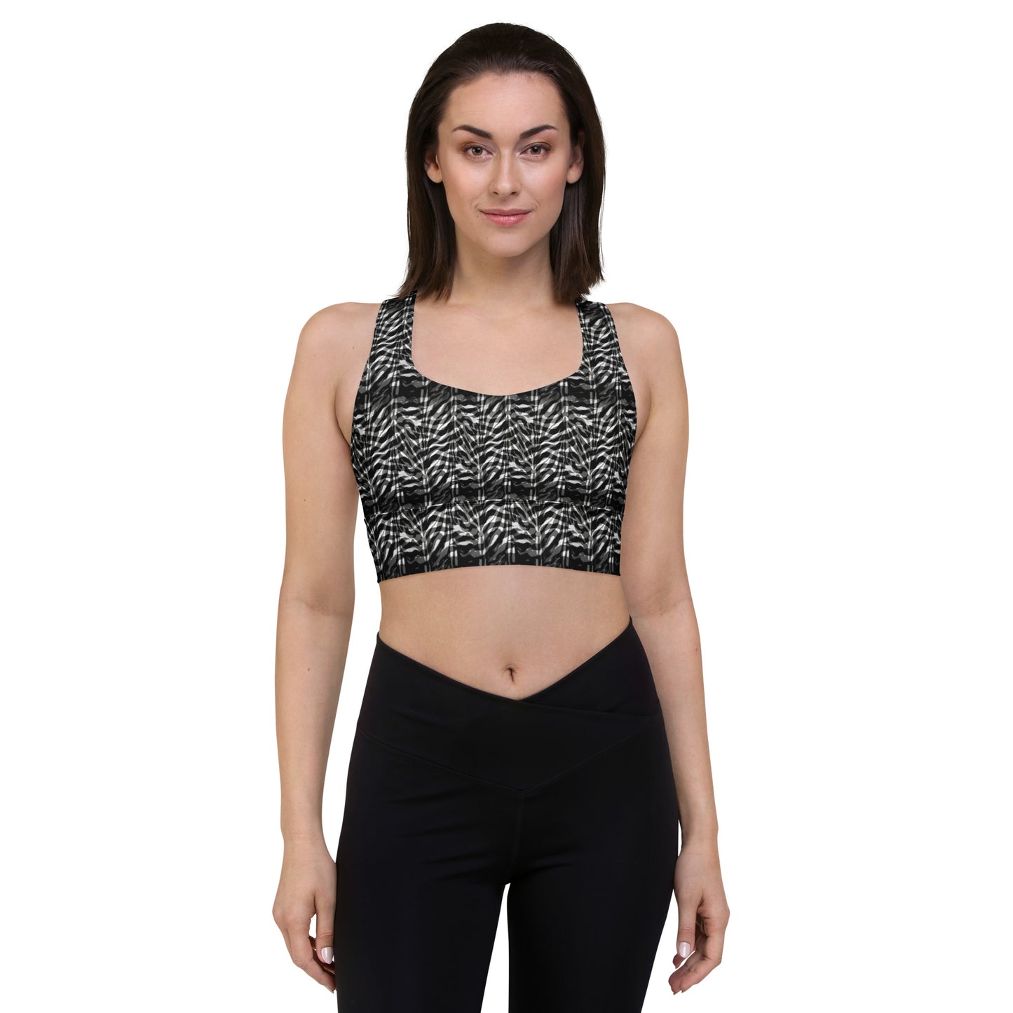 Savage Serenity Longline Sports Bra