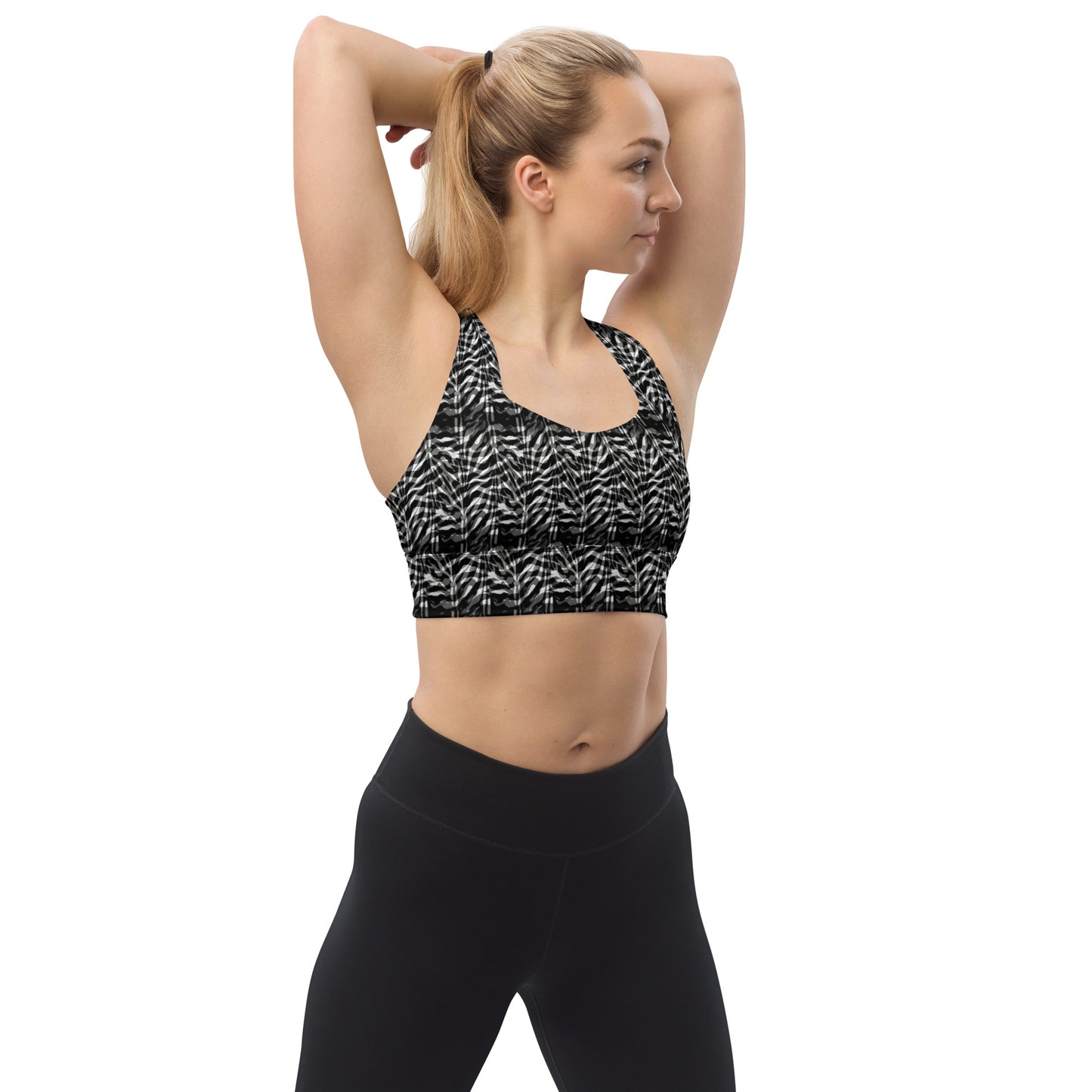 Savage Serenity Longline Sports Bra