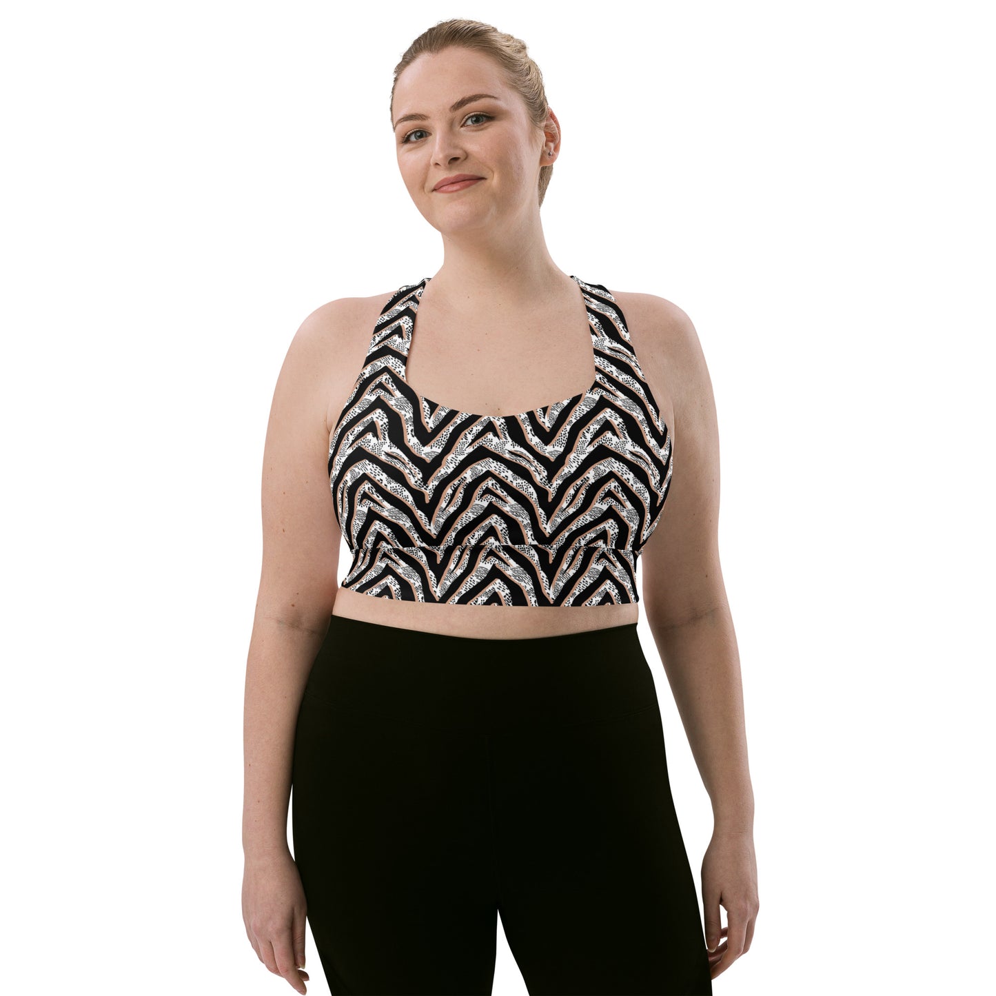 Blackout Bliss Longline Sports Bra