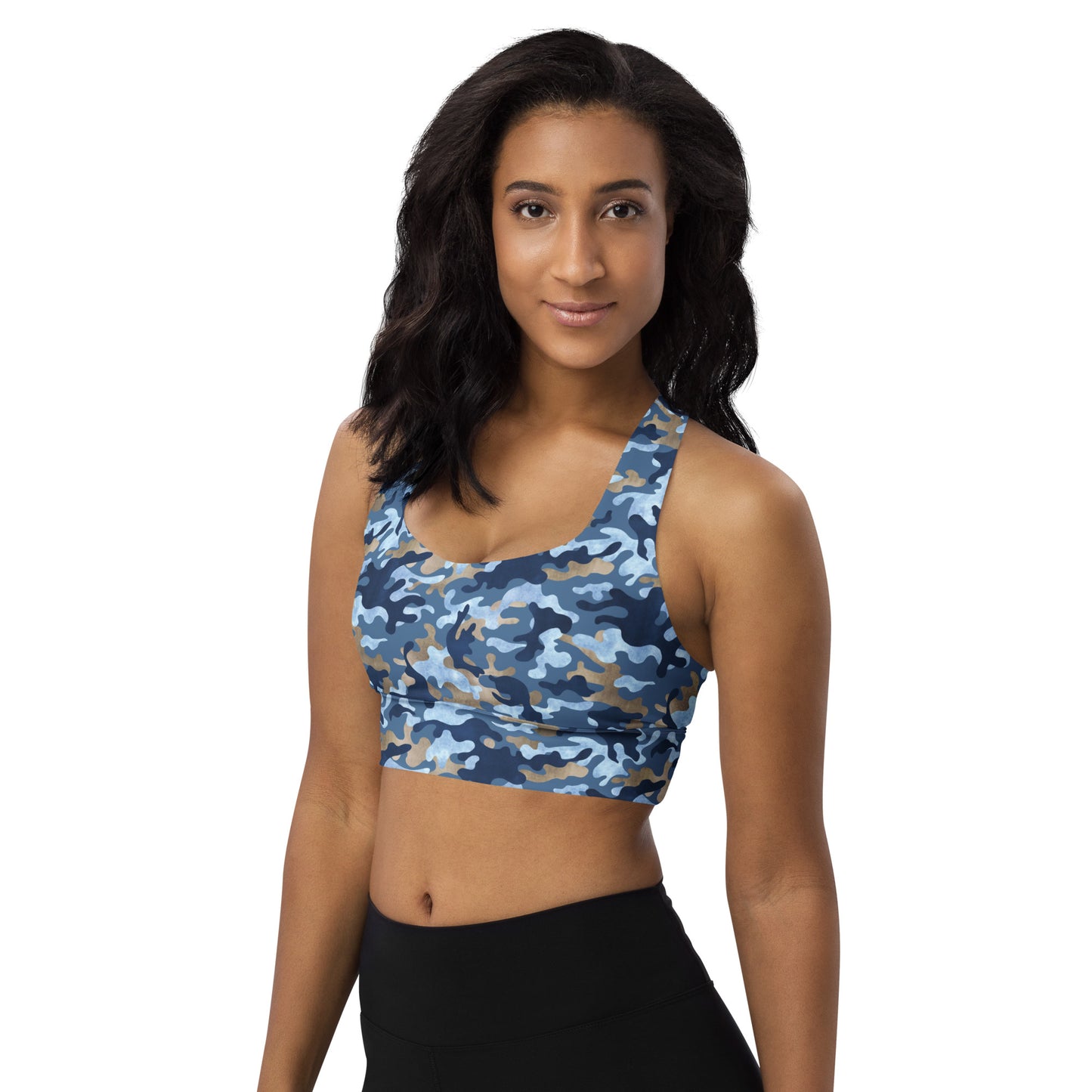 Ultimate Camo Longline Sports Bra