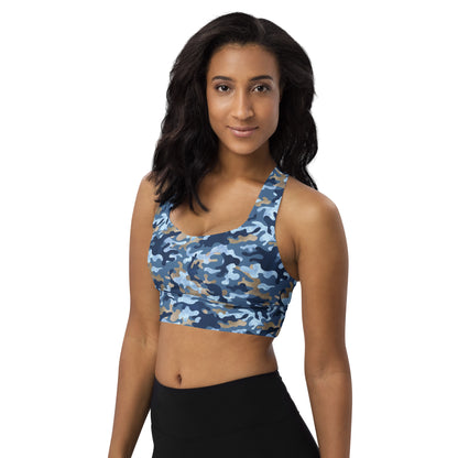 Ultimate Camo Longline Sports Bra