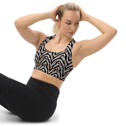 Blackout Bliss Longline Sports Bra