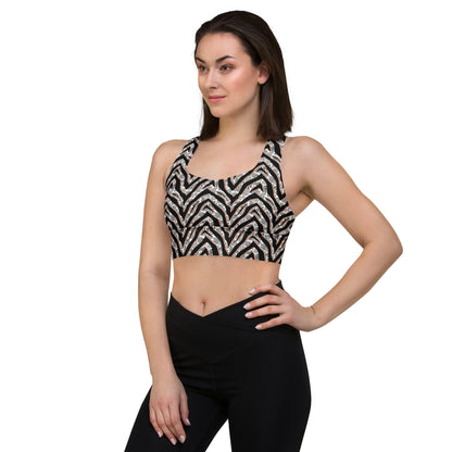 Blackout Bliss Longline Sports Bra