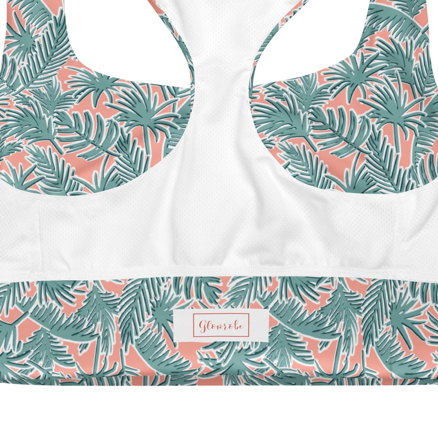 Serene Garden Longline Sports Bra