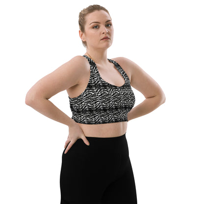 Savage Serenity Longline Sports Bra