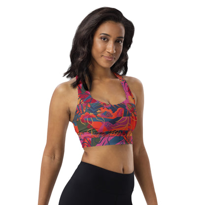 Radiant Rhythm Longline Sports Bra