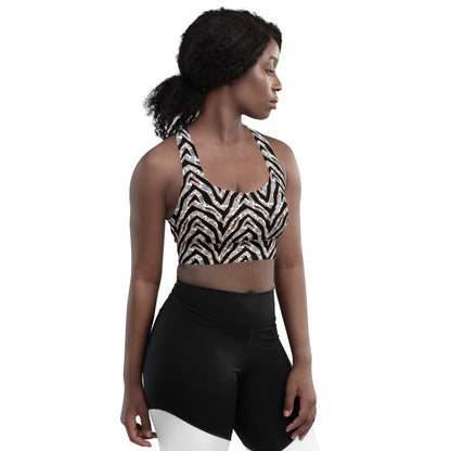 Blackout Bliss Longline Sports Bra