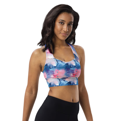 Aquarelle Dream Longline Sports Bra