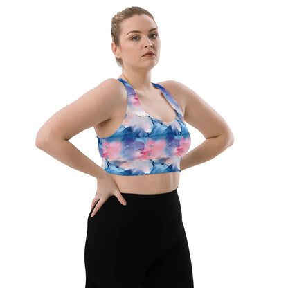 Aquarelle Dream Longline Sports Bra