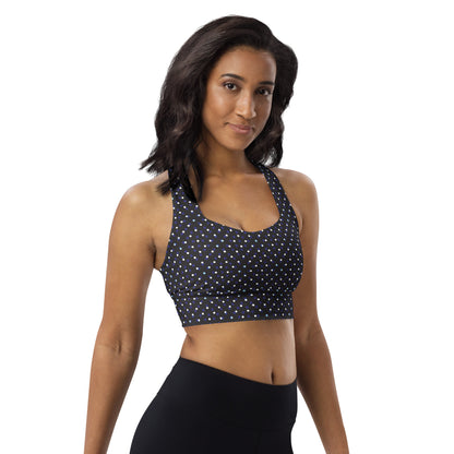 Dotty Delight Longline Sports Bra