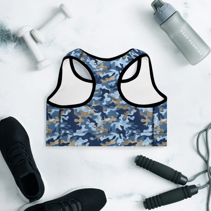 Ultimate Camo Padded Sports Bra