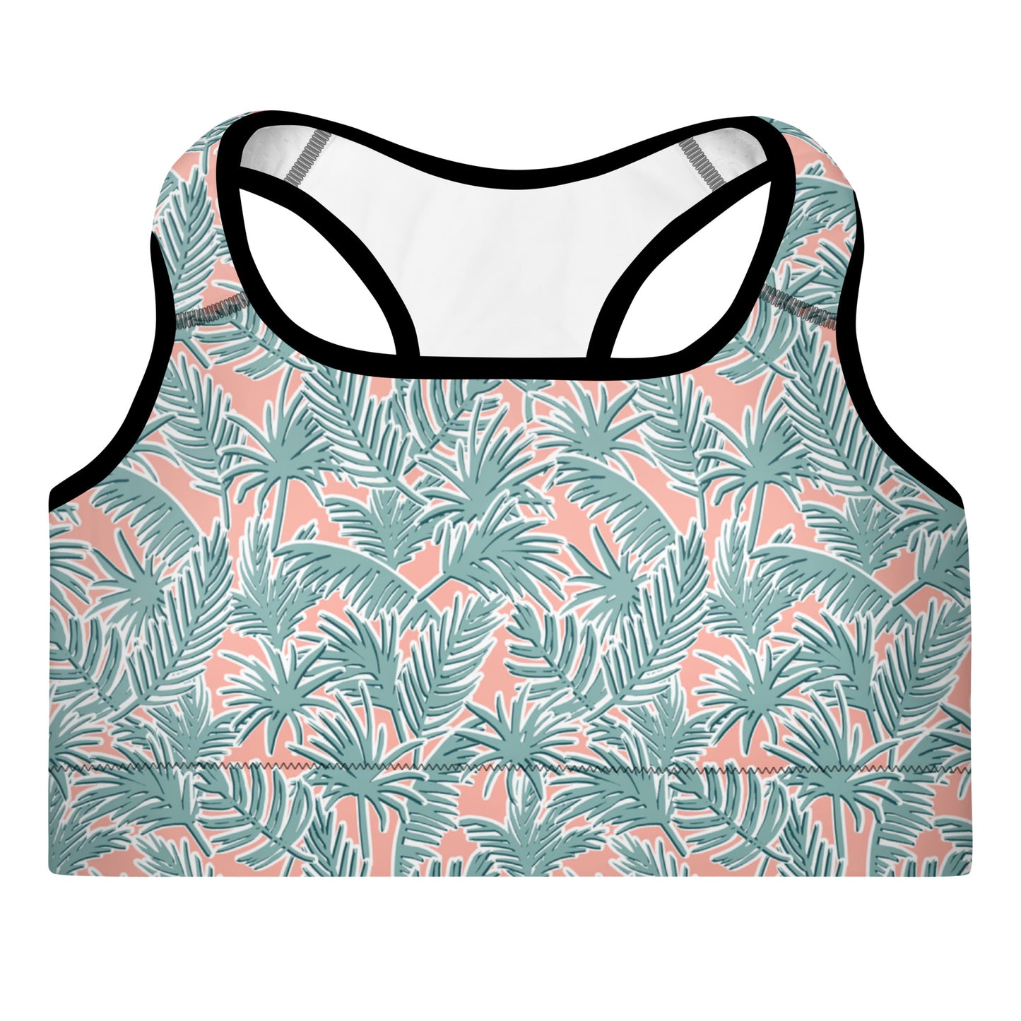 Serene Garden Padded Sports Bra