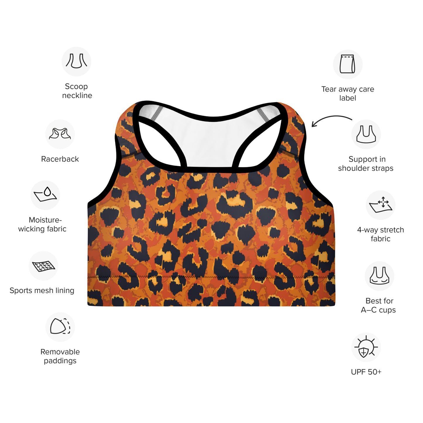 Fierce Focus Padded Sports Bra