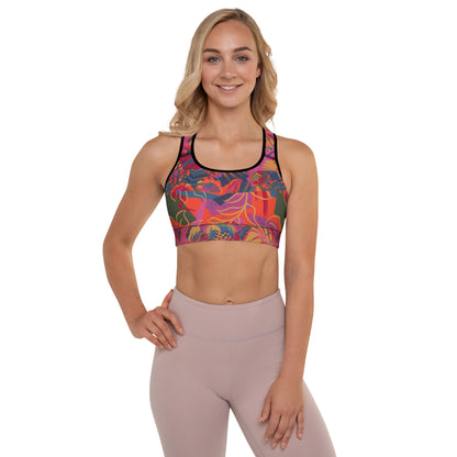 Radiant Rhythm Padded Sports Bra