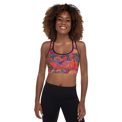 Radiant Rhythm Padded Sports Bra