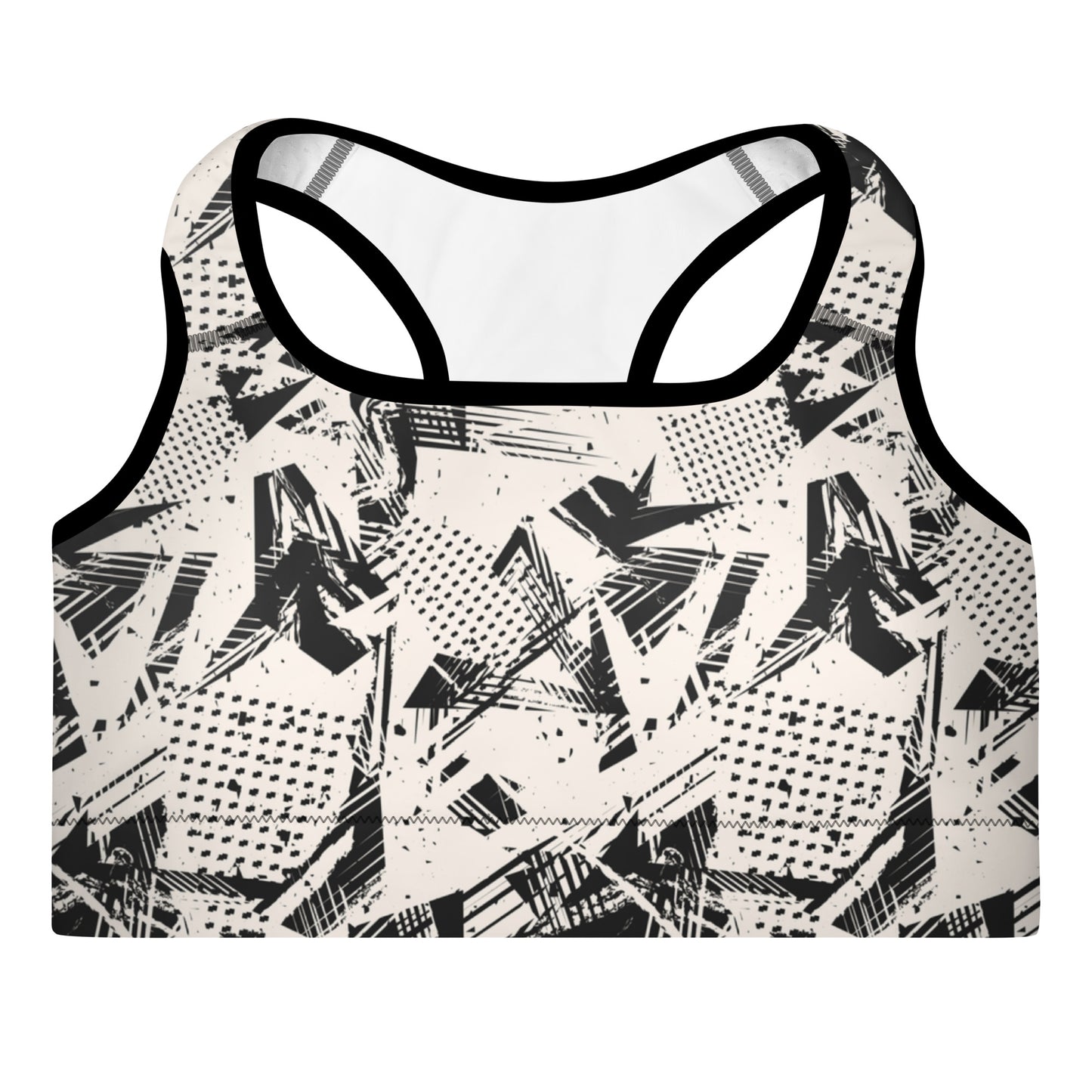 Monochrome Momentum Padded Sports Bra