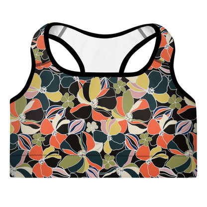 Flora Chic Padded Sports Bra