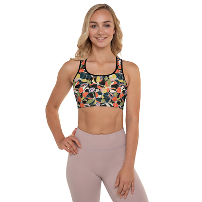 Flora Chic Padded Sports Bra