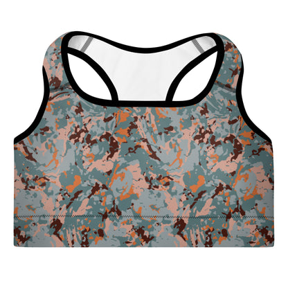 Marble Motion Padded Sports Bra