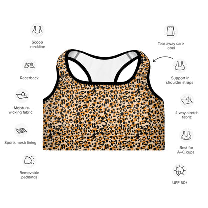 Animal Instinct Padded Sports Bra