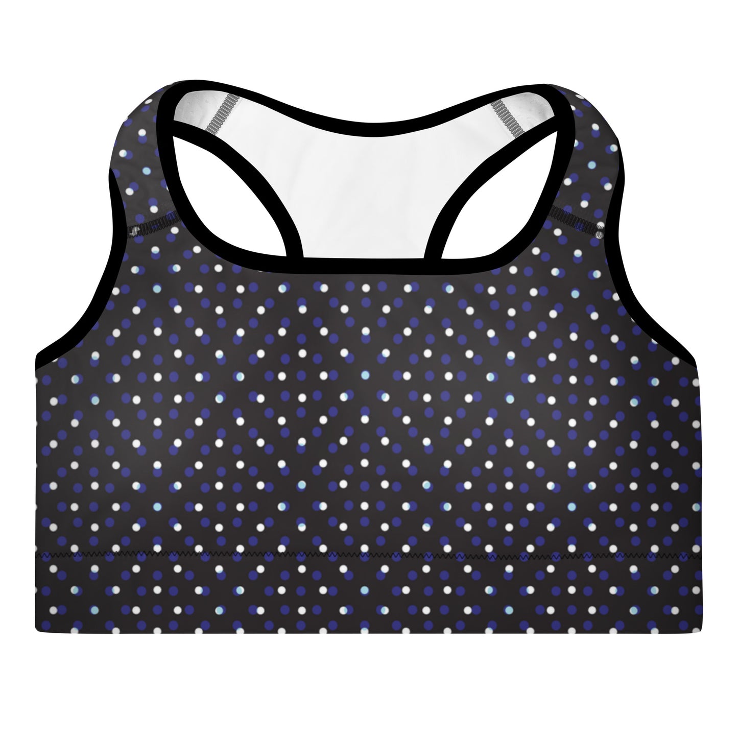 Dotty Delight Padded Sports Bra