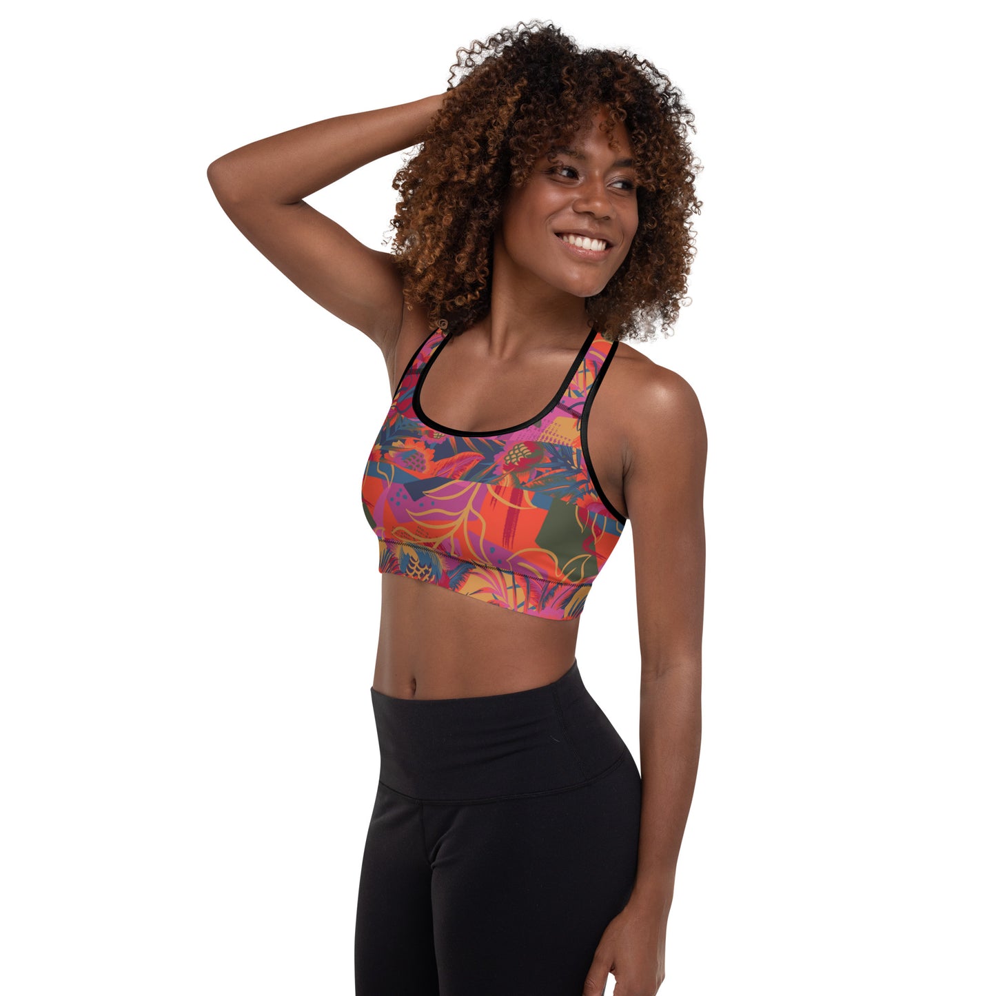 Radiant Rhythm Padded Sports Bra