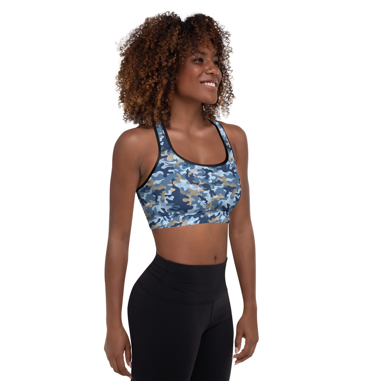 Ultimate Camo Padded Sports Bra