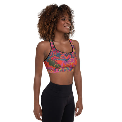 Radiant Rhythm Padded Sports Bra