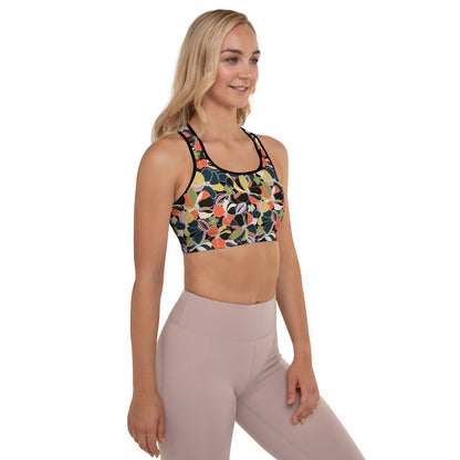 Flora Chic Padded Sports Bra