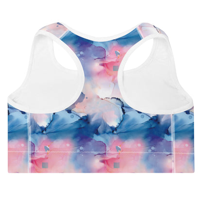 Aquarelle Dream Padded Sports Bra