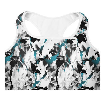 Abstract Aura Padded Sports Bra