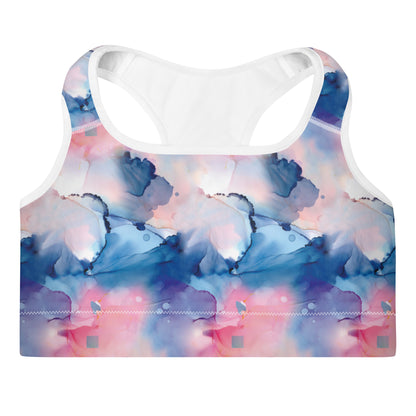 Aquarelle Dream Padded Sports Bra