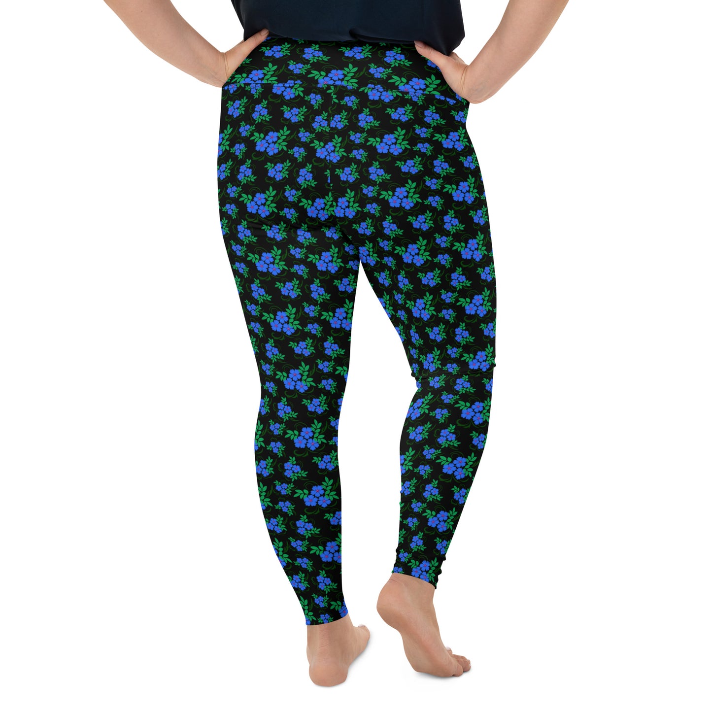 Daisy Dreams High-Waisted Plus Size Leggings