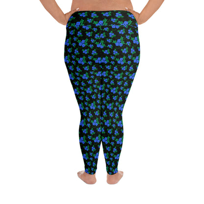 Daisy Dreams High-Waisted Plus Size Leggings