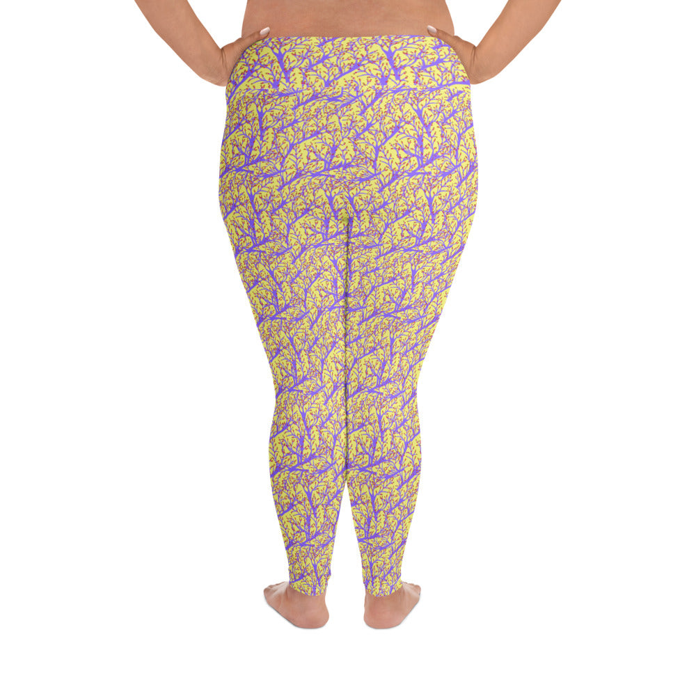 Enchanted Forest Plus Size Leggings