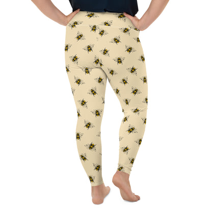 Fly Away with Style High-Waisted Plus Size Leggings